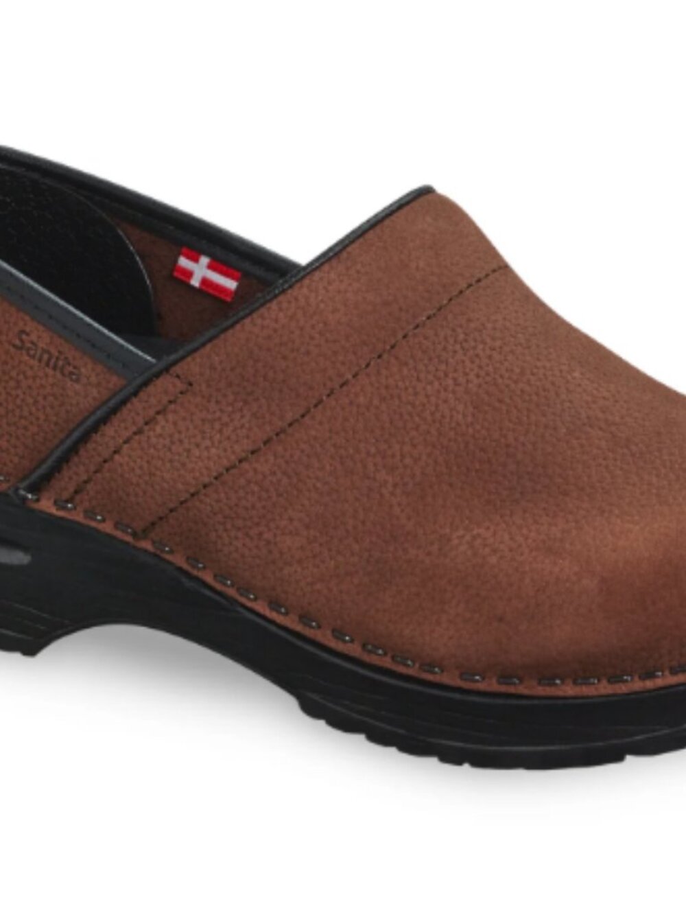 Sanita Pro Textured Oil Womens Clog in Antique Brown Sz 39 MSRP $140 - Picture 4 of 11